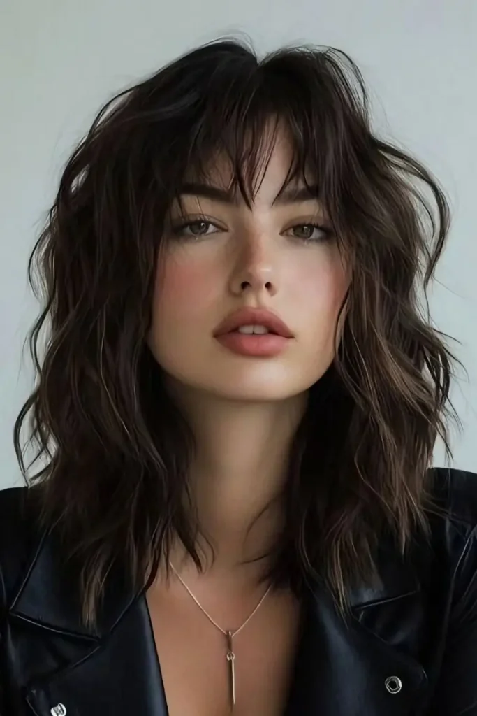 Wolfcut: The Shag-Mullet Trend Taking Over wolf cut rectangle face