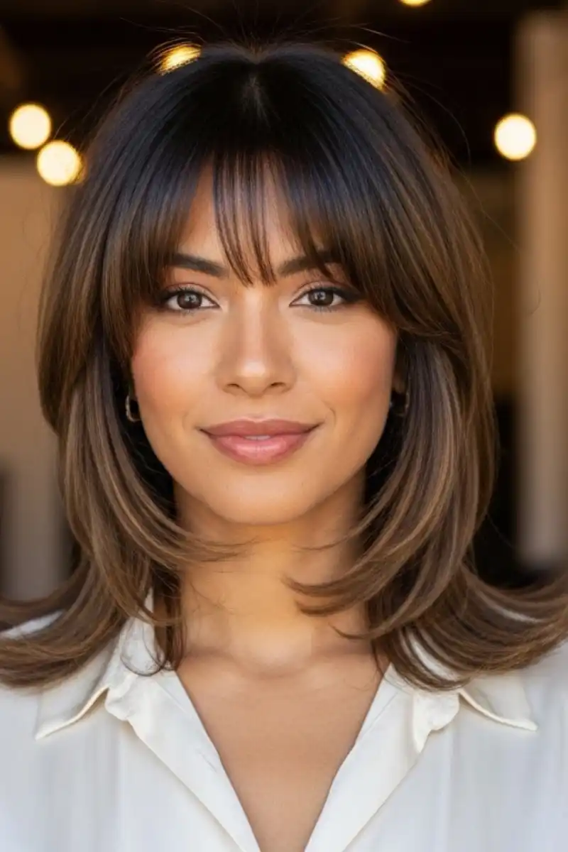 Wolf Cut Women: 20 Trendy Styles, Face Shapes & Styling Tips classic wolfcut women