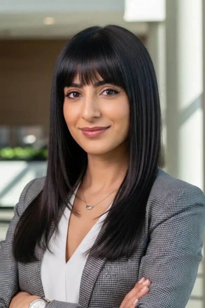 Wolf Cut Women: 20 Trendy Styles, Face Shapes & Styling Tips straight wolf cut