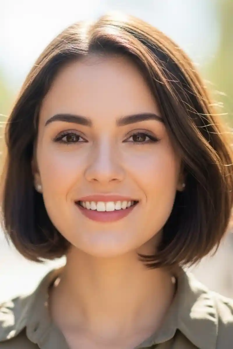 fashionismic women bob shoulder hair