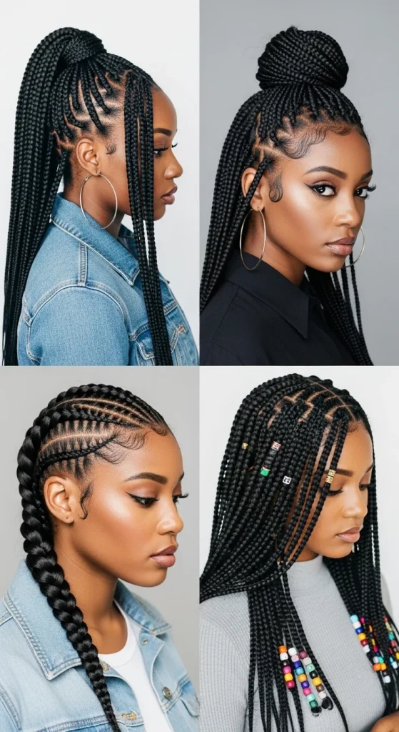 styling tips box braids