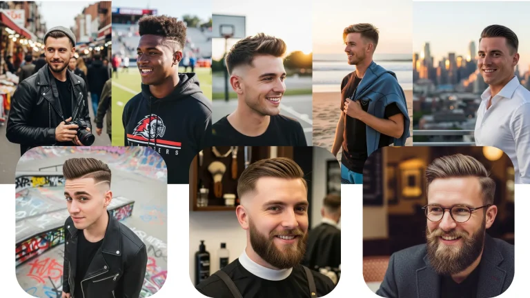 mid taper fade hair styles 2025 for men