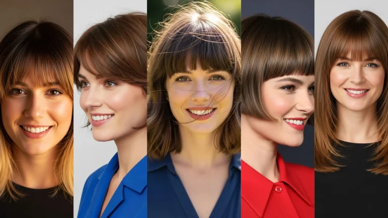 Butterfly Haircut with Bangs: 15 Chic Layered Looks for 2025 butterfly haircut with bangs women hair styles 2025