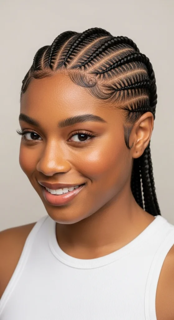 25 Stunning Cornrow Designs for Black Women in 2025 Cornrow Designs for Black Women in 2025