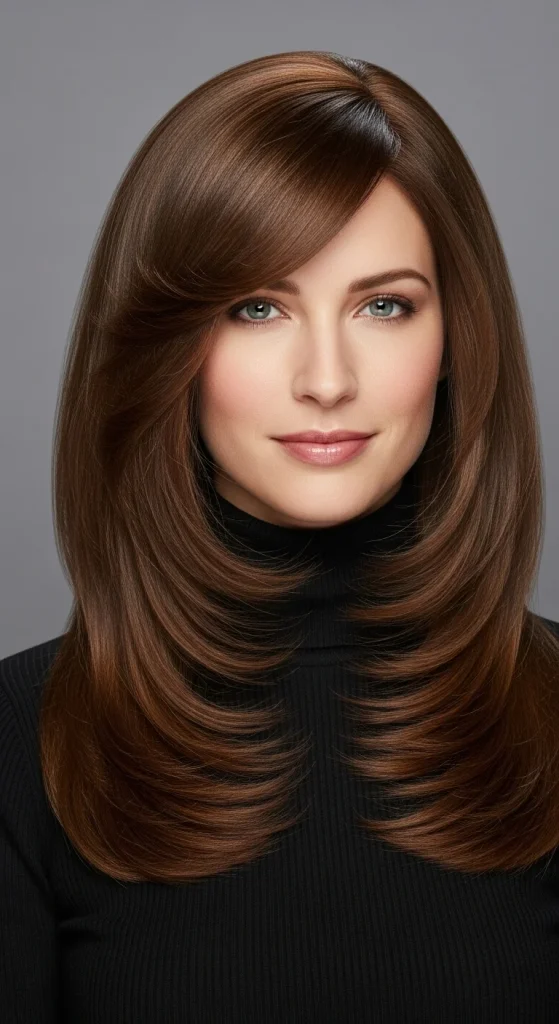 24 Feathered Layered Hairstyles to Add Effortless Volume in 2025 feathered-layered-hairstyles-