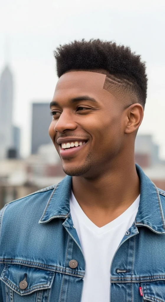 Side‑Swept Quiff Low Fade