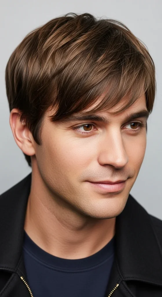 Fringe Haircut for Men: 35 Styles, Face Shapes & Styling fringe haircut