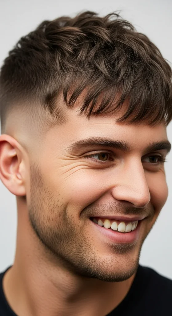 Fringe Haircut for Men: 35 Styles, Face Shapes & Styling fringe haircut
